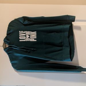 PINK Victoria's Secret Green Hoodie